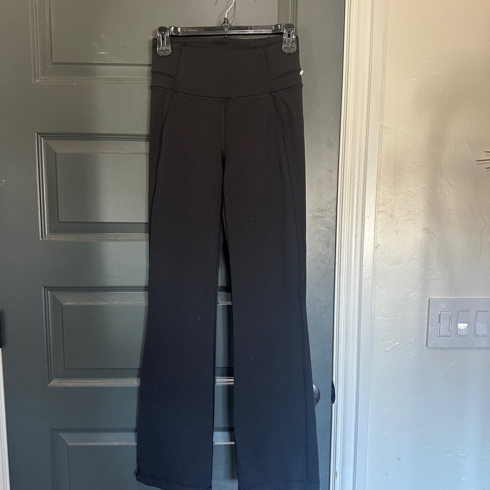 Lululemon straight leg black pants